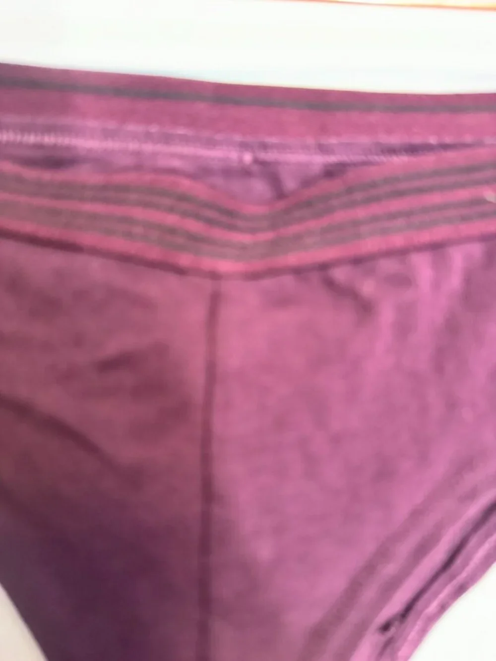 La Senza Tanga Thong XL NWT Eggplant